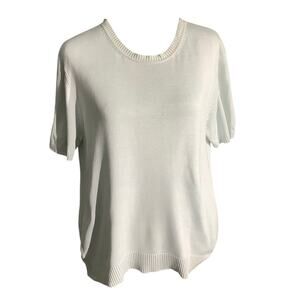 Brooks Brothers Crew Neck Sweater Women’s Size XL –Classic, Lightweight, Elegant